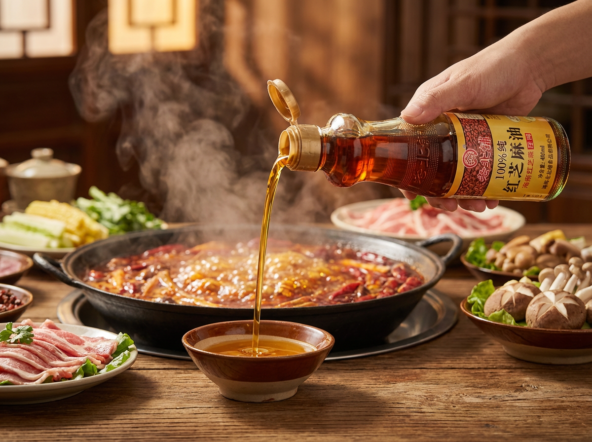 臻选海南红芝麻香油